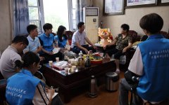 轻工大学子测量沂蒙红 云端赓续抗和魂